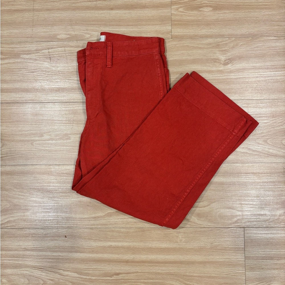 Madewell Slim Emmett Wide-Leg Crop Jeans